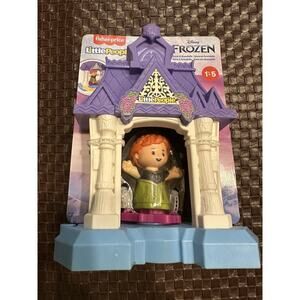 Fisher-Price Little People Toddler‎ Toy Disney Frozen Anna in Arendelle Portable
